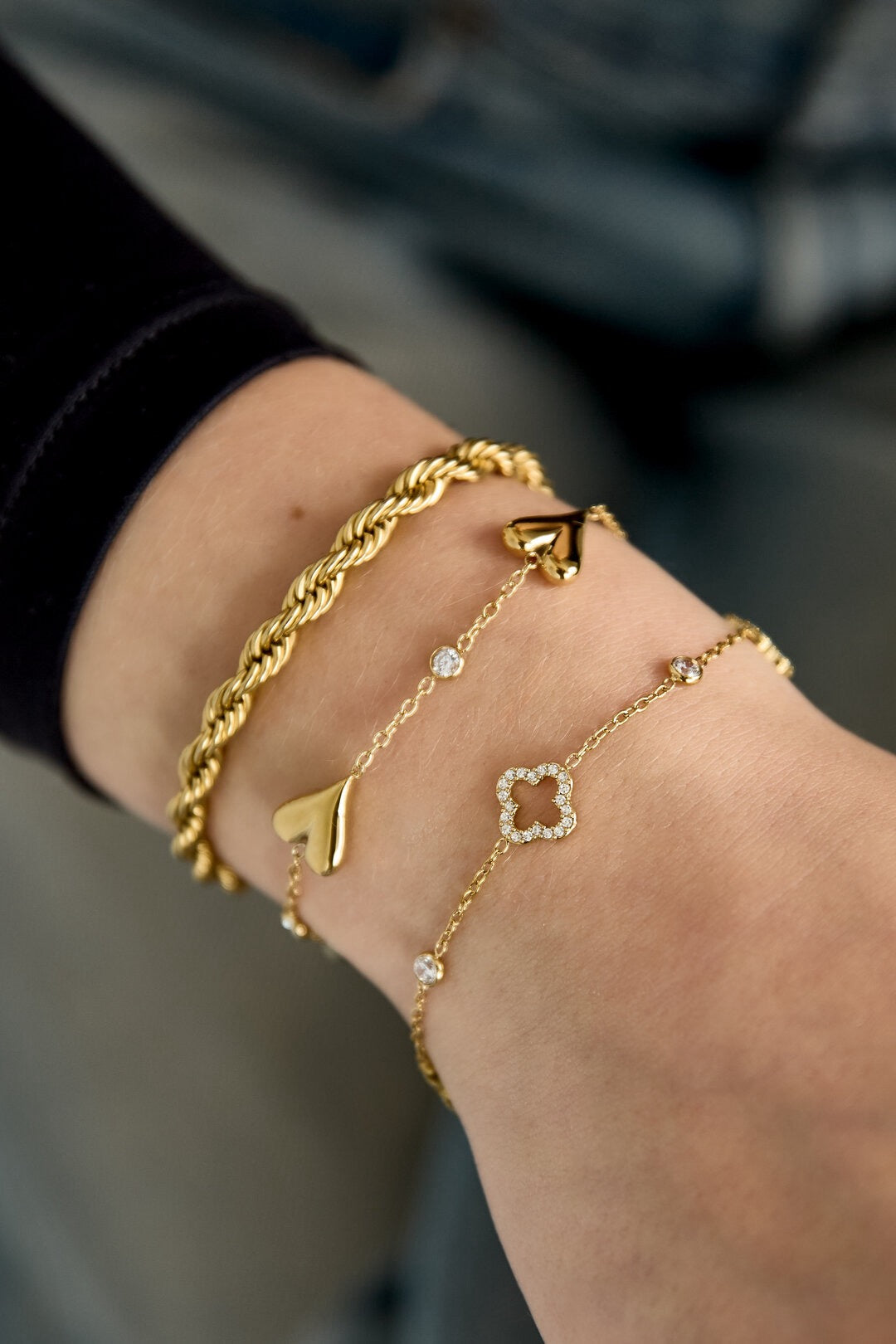 Clover Radiance Armband