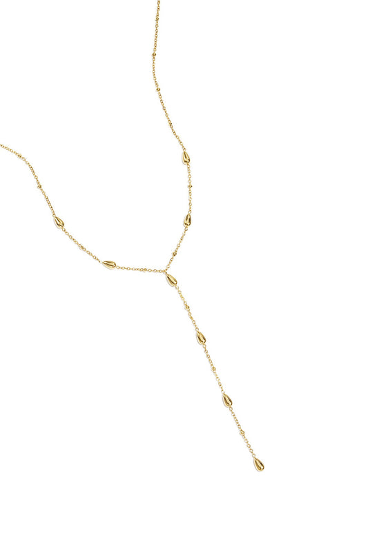 Aurelia Drop Lariat Ketting
