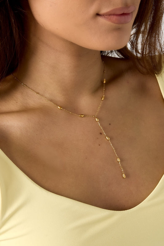 Aurelia Drop Lariat Ketting