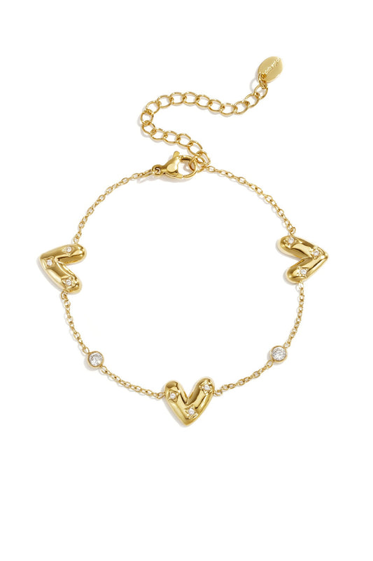 By Aurea Heart Glow Armband
